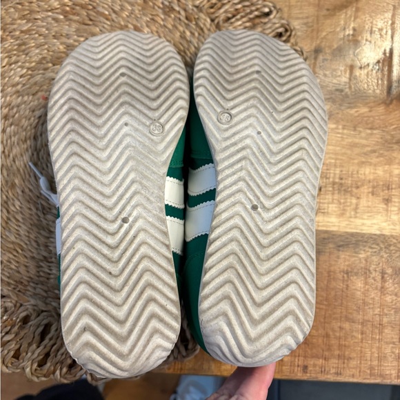 woman’s Teal and White Sneakers - Picture 5 of 7